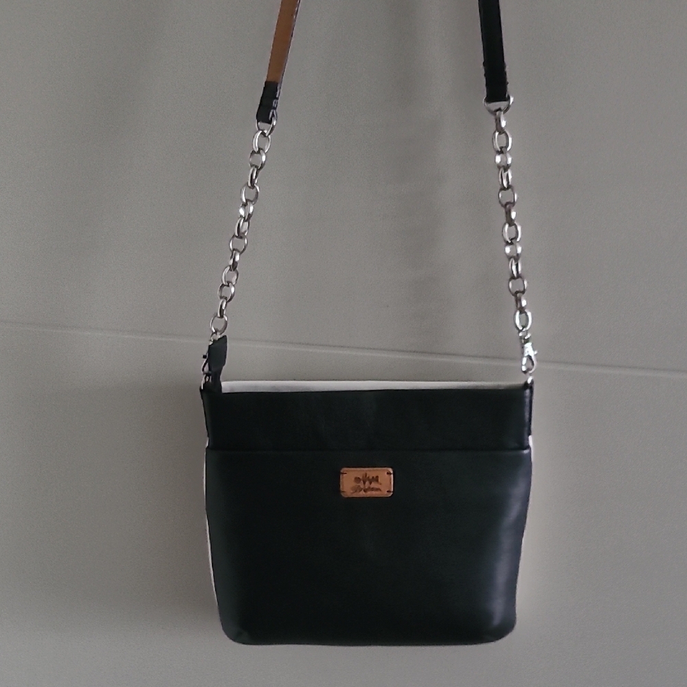 Brighton Sunflower Embroidered White Crossbody Bag - Picture 3 of 3